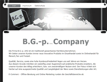 Tablet Screenshot of bgp-online.de